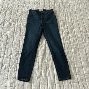 Everlane the curvy high rise skinny jean